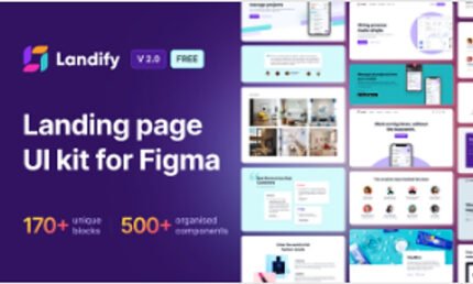 Landify - Landing Page UI Kit v2