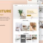 eCommerce Website | Web Page Design | UI KIT | Interior Landing Page