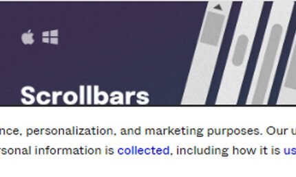 Scrollbar component