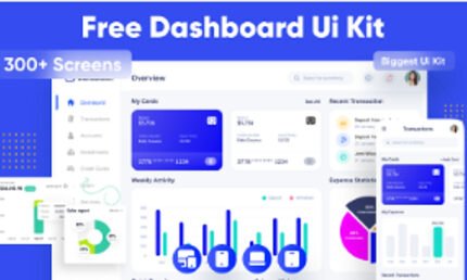 BankDash - Dashboard UI Kit - Admin Template Dashboard - Admin Dashboard