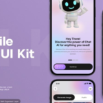 A suite of AI applications, AI-mobile application UI kit