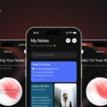 AI Notes App UI Design Resources (UI Source Files Download)